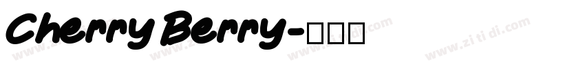 Cherry Berry字体转换